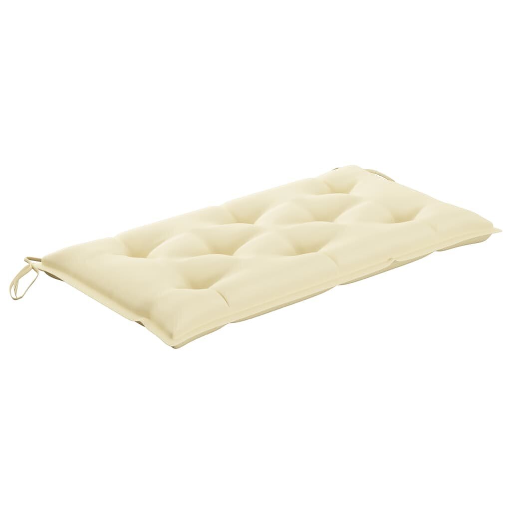 Tyyny puutarhapenkille, beige, 100x50x7 cm hinta ja tiedot | Istuintyynyt, pehmusteet ja päälliset | hobbyhall.fi