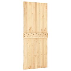 Liukuovi asennustarvikkeineen 85x210 cm täysi mänty hinta ja tiedot | Sisäovet | hobbyhall.fi