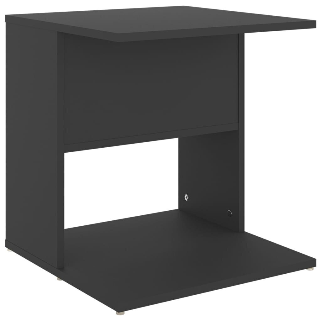 Sivupöytä harmaa 45x45x48 cm lastulevy hinta ja tiedot | Sohvapöydät | hobbyhall.fi