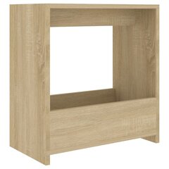Sivupöytä Sonoma-tammi 50x26x50 cm lastulevy hinta ja tiedot | Sohvapöydät | hobbyhall.fi