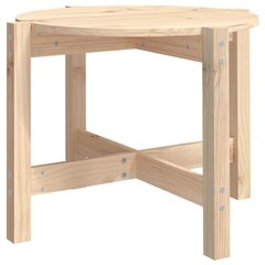 Sohvapöytä Ø 62,5x45 cm täysi mänty hinta ja tiedot | Sohvapöydät | hobbyhall.fi
