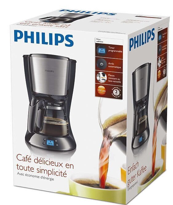 Philips Daily Collection HD7459/20 hinta ja tiedot | Kahvinkeittimet ja kahvikoneet | hobbyhall.fi