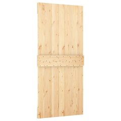 Liukuovi asennustarvikkeineen 100x210 cm täysi mänty hinta ja tiedot | Sisäovet | hobbyhall.fi