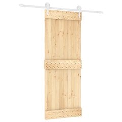 Liukuovi varustesarjalla 80x210cm hinta ja tiedot | Sisäovet | hobbyhall.fi