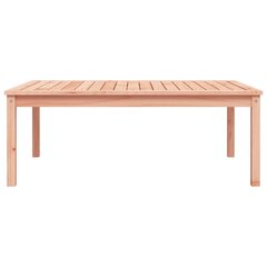 Puutarhapöytä 121,5x82,5x45 cm täysi douglaskuusi hinta ja tiedot | Puutarhapöydät | hobbyhall.fi