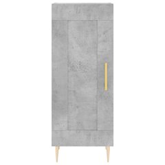 Kaappi betoninharmaa 34,5x34x180 cm tekninen puu hinta ja tiedot | Lipastot | hobbyhall.fi