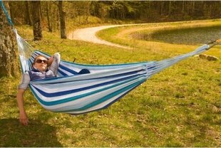 Kaksipaikkainen riippumatto Royokamp Classic XXL 250x150 cm, sininen hinta ja tiedot | Riippumatot | hobbyhall.fi