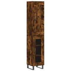 Kaappi savutammi 34,5x34x180 cm tekninen puu hinta ja tiedot | Lipastot | hobbyhall.fi