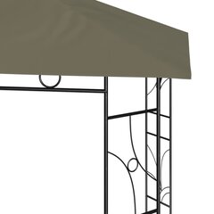 Huvimaja, 3x3x2,7 m, ruskea hinta ja tiedot | Puutarhapaviljongit | hobbyhall.fi