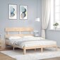 Sängynrunko , 160x200 cm, ruskea hinta ja tiedot | Sängyt | hobbyhall.fi