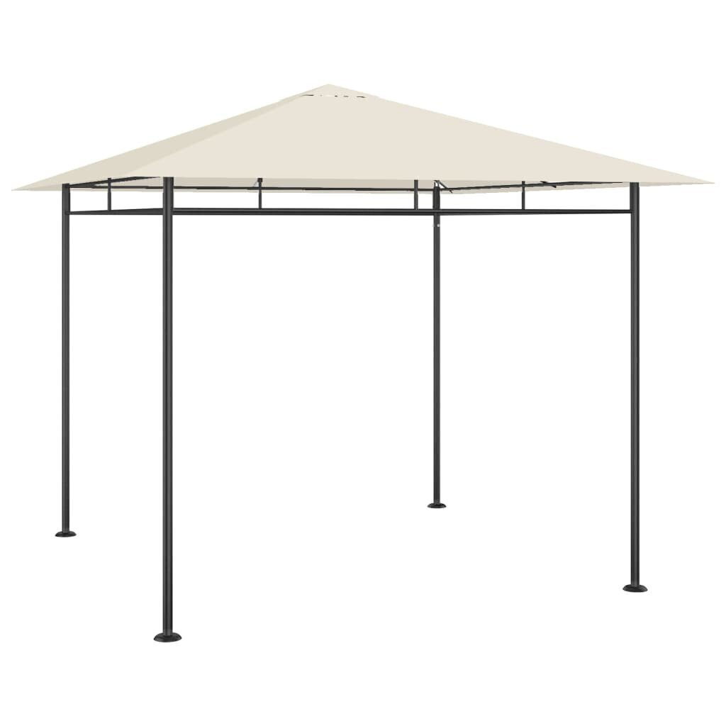 Huvimaja 3x3x2,7 m harmaanruskea 180 g/m² hinta ja tiedot | Puutarhapaviljongit | hobbyhall.fi