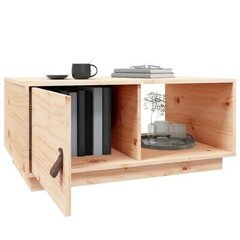 Sohvapöytä 80x50x35,5 cm täysi mänty hinta ja tiedot | Sohvapöydät | hobbyhall.fi