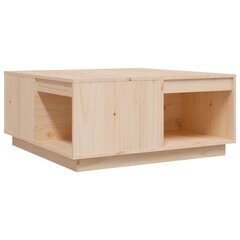 Sohvapöytä 80x81x36,5 cm täysi mänty hinta ja tiedot | Sohvapöydät | hobbyhall.fi