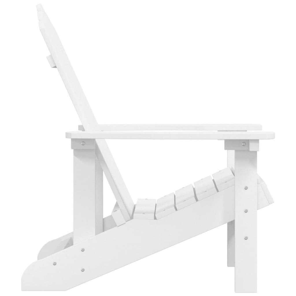 Adirondack puutarhatuoli HDPE valkoinen hinta ja tiedot | Puutarhatuolit | hobbyhall.fi