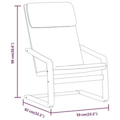 Lepotuoli , keltainen hinta ja tiedot | Puutarhatuolit | hobbyhall.fi