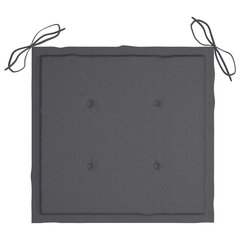 Puutarhatuolin tyynyt, 6 kpl, 40x40x4 cm hinta ja tiedot | Istuintyynyt, pehmusteet ja päälliset | hobbyhall.fi