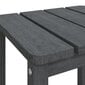 Adirondack puutarhapöytä antrasiitti 38x38x46 cm HDPE hinta ja tiedot | Puutarhapöydät | hobbyhall.fi