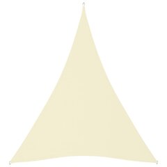 Aurinkopurje Oxford-kangas kolmio 4x5x5 m kerma hinta ja tiedot | Aurinkovarjot ja markiisit | hobbyhall.fi