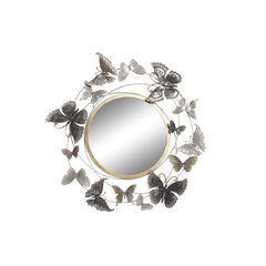 Seinäpeili DKD Home Decor Mirror Gold Metallic Butterflies Mallow (75 x 6,5 x 73 cm) hinta ja tiedot | Peilit | hobbyhall.fi