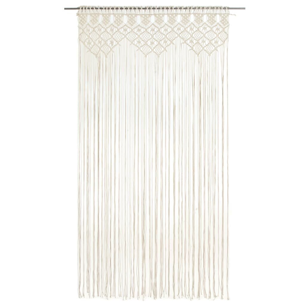 Macrame verho 140x240 cm puuvilla hinta ja tiedot | Verhot | hobbyhall.fi