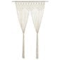 Macrame verho 140x240 cm puuvilla hinta ja tiedot | Verhot | hobbyhall.fi