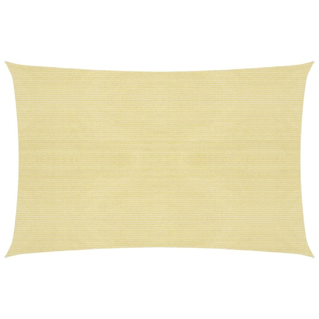 Aurinkopurje 160 g/m² beige 2,5x3 m HDPE hinta ja tiedot | Aurinkovarjot ja markiisit | hobbyhall.fi