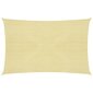 Aurinkopurje 160 g/m² beige 2,5x3 m HDPE hinta ja tiedot | Aurinkovarjot ja markiisit | hobbyhall.fi