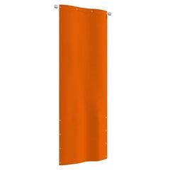 Parvekkeen suoja oranssi 80x240 cm Oxford kangas hinta ja tiedot | Aurinkovarjot ja markiisit | hobbyhall.fi