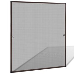 Ruskea Hyönteisverkko Ikkunaan 130 x 150 cm hinta ja tiedot | Hyttysverkot | hobbyhall.fi