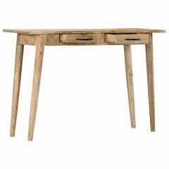 Konsolipöytä 115x40x75 cm täysi karkea mangopuu hinta ja tiedot | Sohvapöydät | hobbyhall.fi