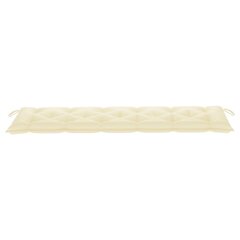 Tyyny puutarhapenkille, beige, 180x50x7 cm hinta ja tiedot | Istuintyynyt, pehmusteet ja päälliset | hobbyhall.fi