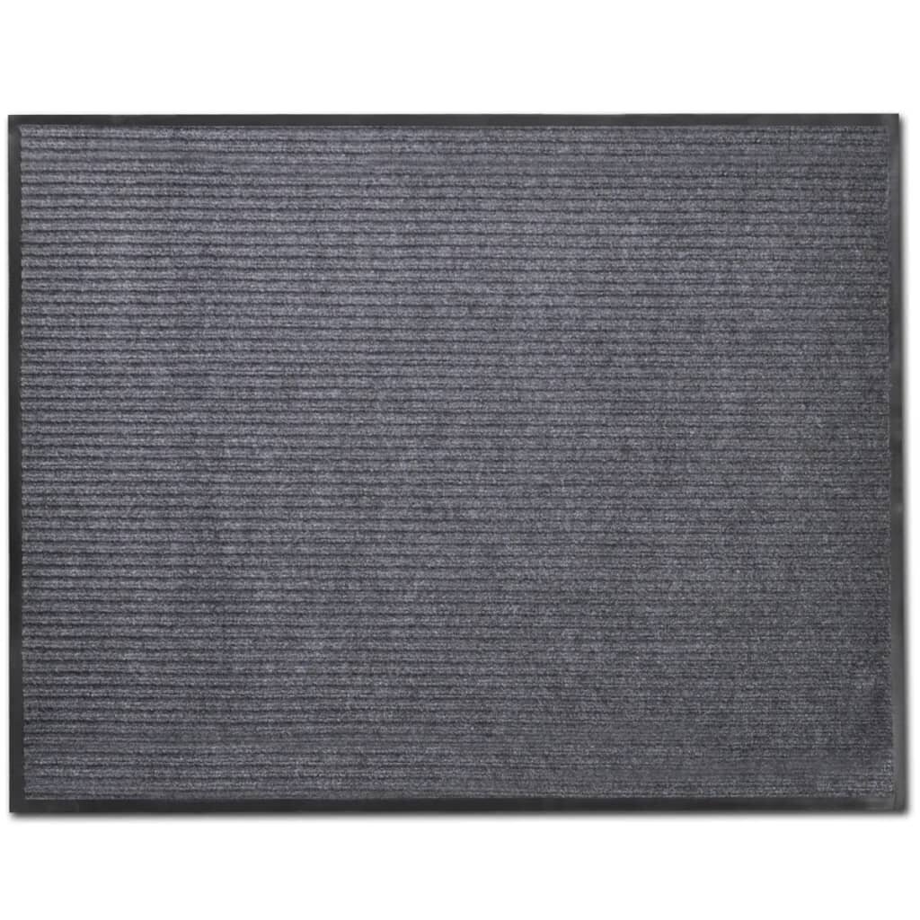 Harmaa PVC-ovimatto, 90 x 120 cm hinta ja tiedot | Ovimatot | hobbyhall.fi