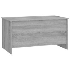 Sohvapöytä harmaa Sonoma 102x55,5x52,5 cm tekninen puu hinta ja tiedot | Sohvapöydät | hobbyhall.fi