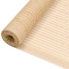 Näkösuoja beige 2x50 m HDPE 150 g/m² hinta ja tiedot | Aurinkovarjot ja markiisit | hobbyhall.fi