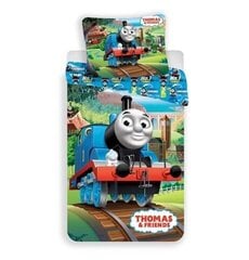 Thomas &amp; Friends -pussilakanasetti, 140 x 200 cm + 1 tyynyliina 70 x 90 cm hinta ja tiedot | Vuodevaatteet lapsille | hobbyhall.fi