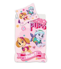 Paw Patrol Pup Power Lasten vuodevaatesetti (small) 100×135 cm, 40×60 cm hinta ja tiedot | Vuodevaatteet lapsille | hobbyhall.fi