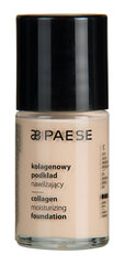 Paese Collagen Moisturizing Foundation meikkivoide 30 ml, 301 N Light Beige hinta ja tiedot | Meikkivoiteet ja puuterit | hobbyhall.fi