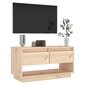 TV-taso 74x34x40 cm täysi mänty hinta ja tiedot | TV-tasot | hobbyhall.fi