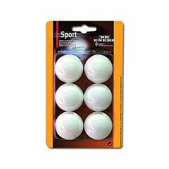 Pallot Enebe Sport Ping Pong 6 kpl hinta ja tiedot | Pingismailat | hobbyhall.fi