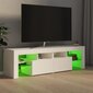 TV-taso LED-valoilla valkoinen 140x36,5x40 cm hinta ja tiedot | TV-tasot | hobbyhall.fi