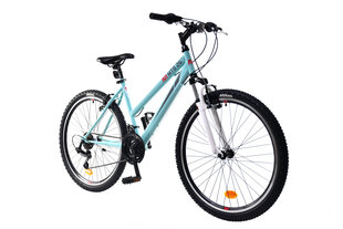 Maastopyörä N1 MTB 1.0 Lady 26", vaaleanvihreä hinta ja tiedot | Polkupyörät | hobbyhall.fi