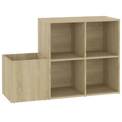 Eteisen kenkäkaappi Sonoma-tammi 105x35,5x70 cm lastulevy hinta ja tiedot | Kenkäkaapit ja -hyllyt | hobbyhall.fi