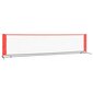 Tennisverkko musta ja punainen 400x100x87 cm polyesteri hinta ja tiedot | Tennisvälineet | hobbyhall.fi