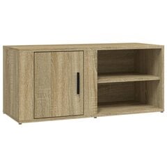 TV-taso Sonoma-tammi 80x31,5x36 cm tekninen puu hinta ja tiedot | TV-tasot | hobbyhall.fi