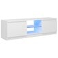 TV-taso LED-valoilla valkoinen 120x30x35,5 cm hinta ja tiedot | TV-tasot | hobbyhall.fi