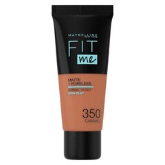 Meikkivoide Maybelline Fit Me Liquid 350 Caramel 30 ml hinta ja tiedot | Meikkivoiteet ja puuterit | hobbyhall.fi