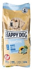 Happy Dog NaturCroq Puppy siipikarjan kanssa, 15 kg hinta ja tiedot | Koiran kuivaruoka | hobbyhall.fi