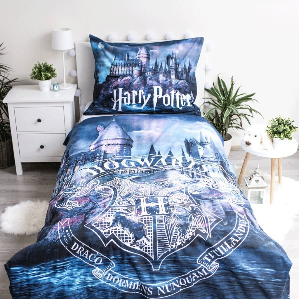 Harry Potter Glowing -lasten pussilakanasetti, 140 x 200 + tyynyliina 70 x 90 cm hinta ja tiedot | Vuodevaatteet lapsille | hobbyhall.fi