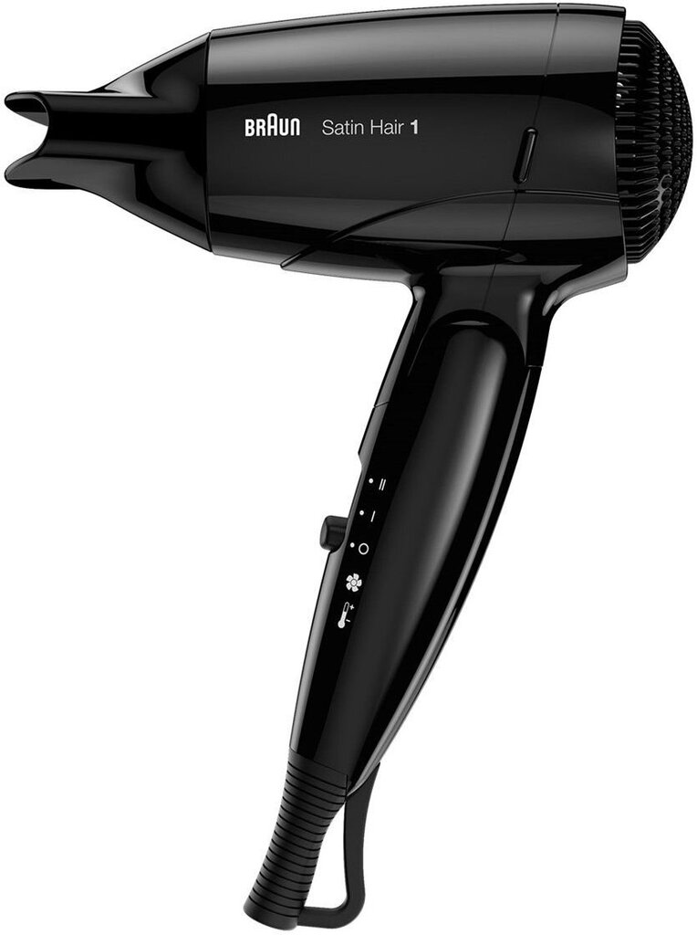 Braun Satin Hair 1 Style&Go HD130 hinta ja tiedot | Hiustenkuivaajat | hobbyhall.fi