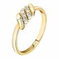 Morellato Gold Plated Ring with Torchon SAWZ13 Crystals hinta ja tiedot | Sormukset | hobbyhall.fi